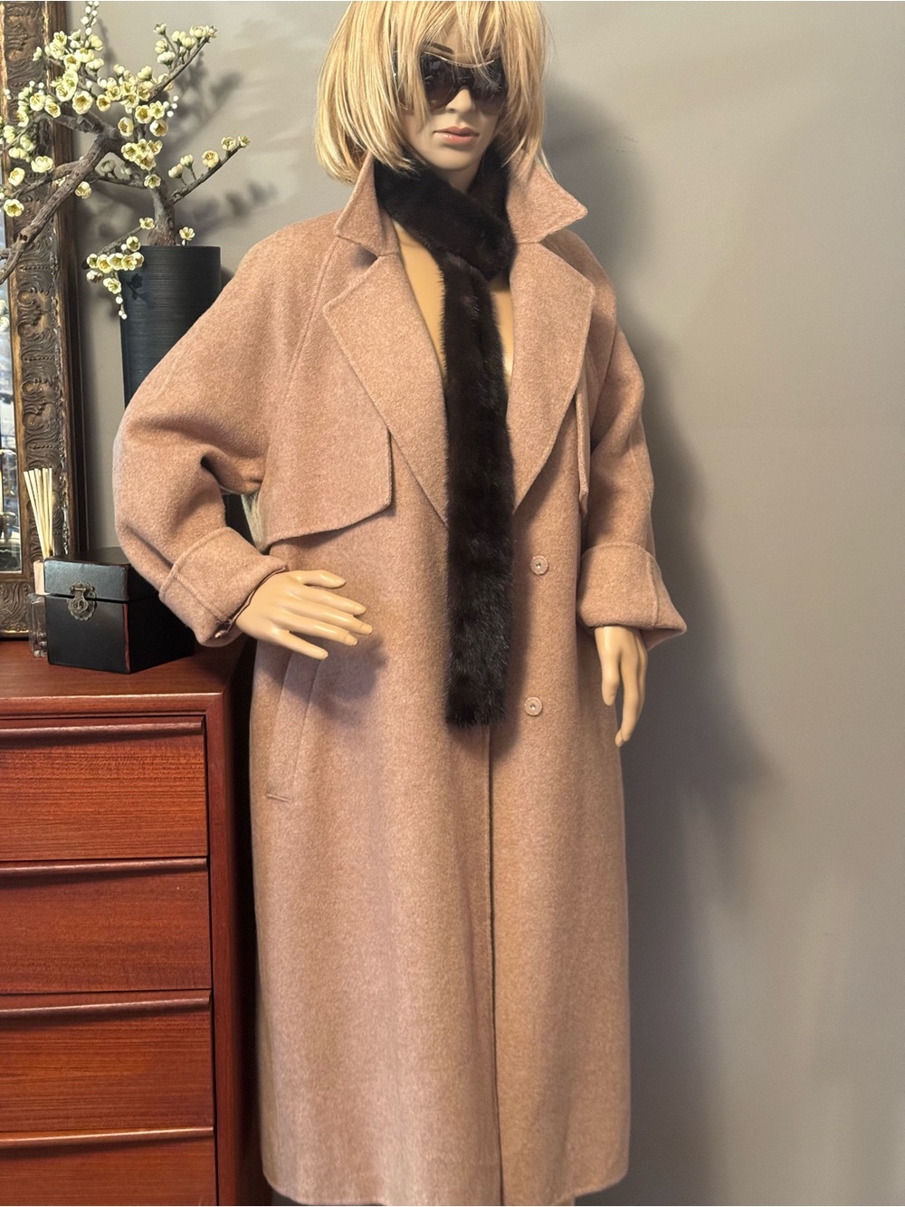 💯 Wool Trench Coat.